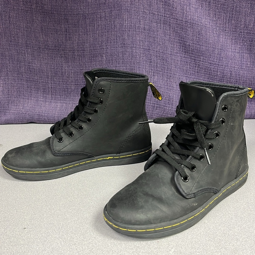 Dr. Martens Black Lace Up Boots